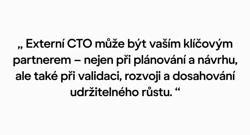 Hodnota CTO pro společnosti